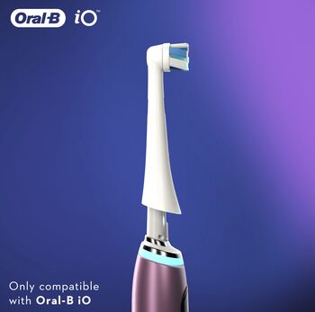 Oral-B iO Ultimate Clean tannburstahausar 2 stk - Hvítir