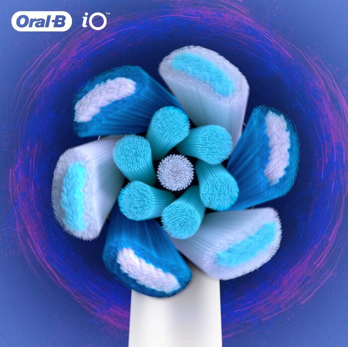 Oral-B iO Ultimate Clean tannburstahausar 2 stk - Hvítir