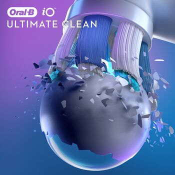 Oral-B iO Ultimate Clean tannburstahausar 2 stk - Hvítir
