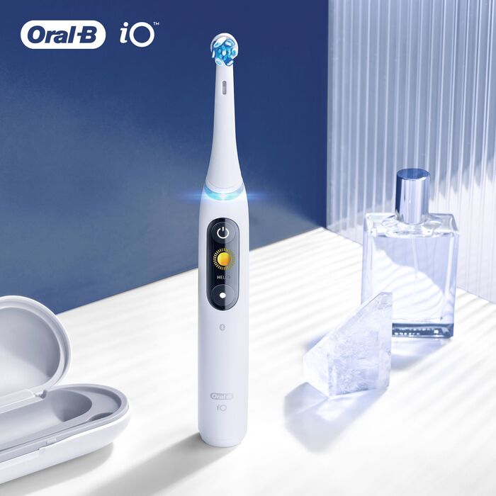 Oral-B iO Ultimate Clean tannburstahausar 2 stk - Hvítir