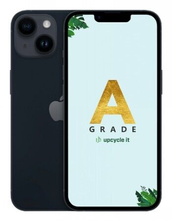 Uppgerður iPhone 14 128GB - Svartur (A einkunn)
