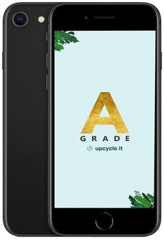 Uppgerður iPhone SE 2020 64GB - Svartur (A einkunn)