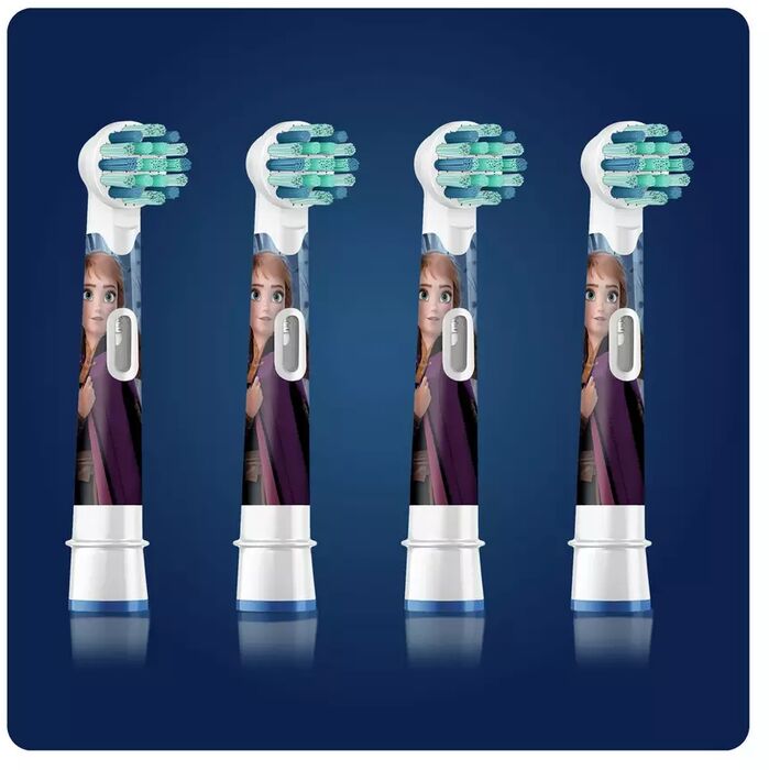 Oral-B Kids Frozen tannburstahausar - 4 í pakka