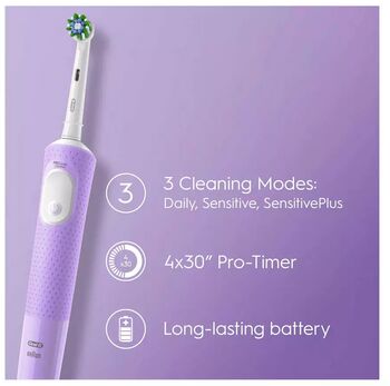 Oral-B Vitality Pro rafmagnstannbursti - Lillablár 