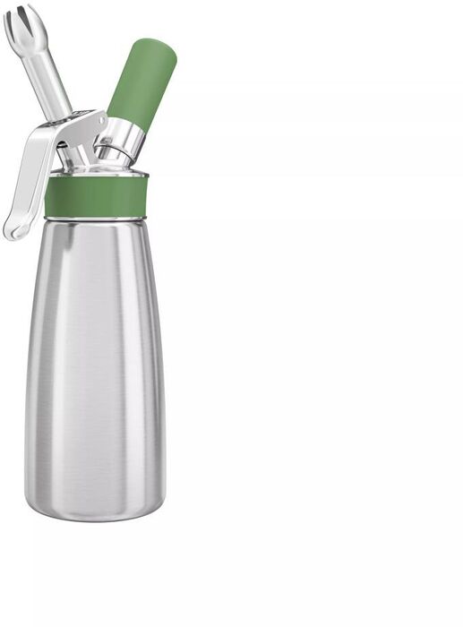ISI rjómasprauta 0,5 l - Stál / Græn