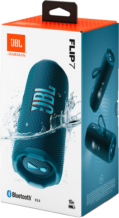 JBL Flip 7 ferðahátalari - Blár