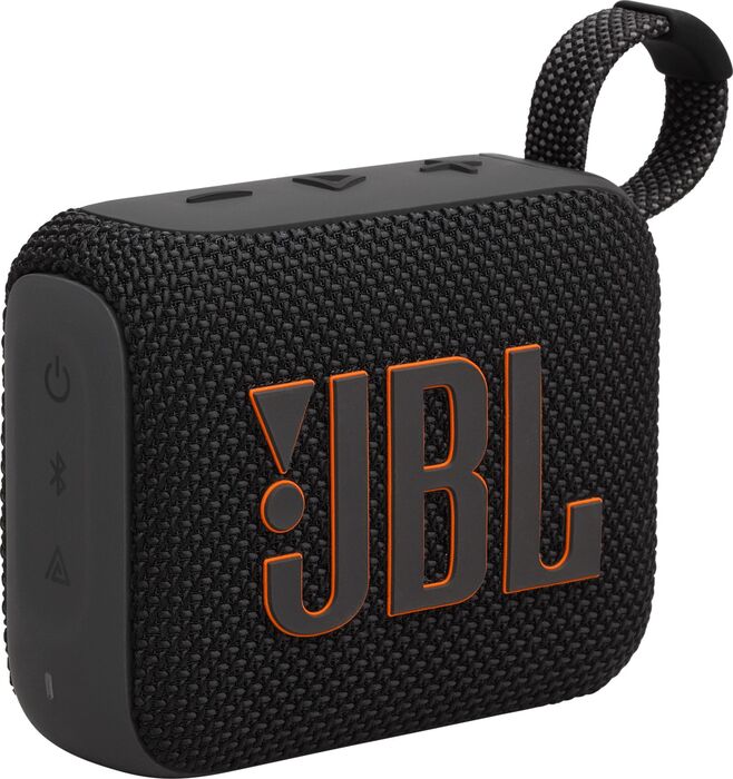 JBL GO 4 ferðahátalari - Svartur