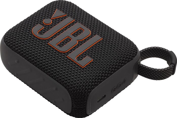 JBL GO 4 ferðahátalari - Svartur
