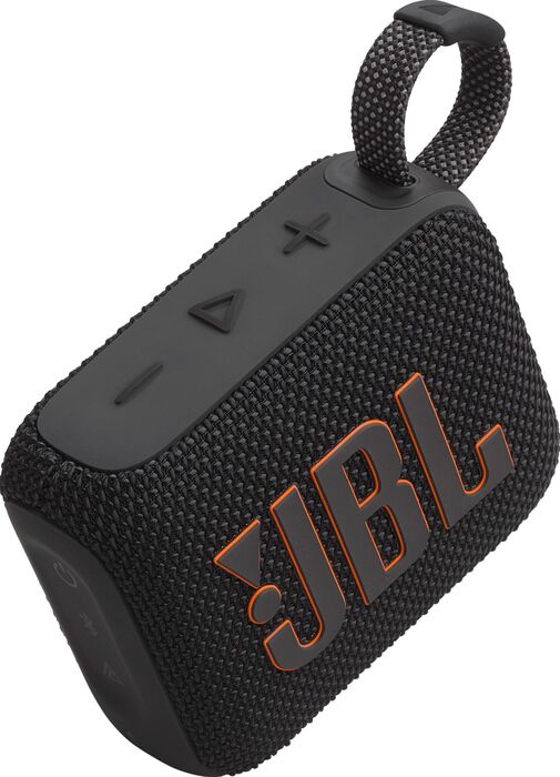 JBL GO 4 ferðahátalari - Svartur