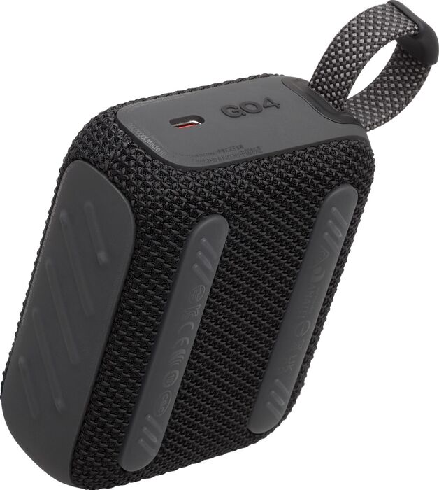 JBL GO 4 ferðahátalari - Svartur