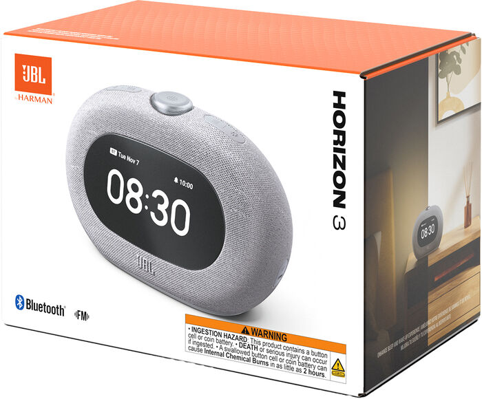 JBL Horizon 3 útvarpsvekjari - Grár