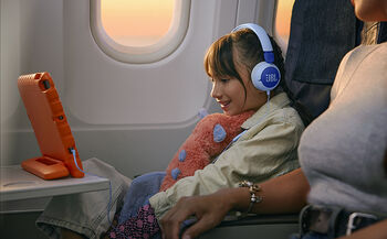 Product image not available for JBL Junior 320 barnaheyrnartól - Blá