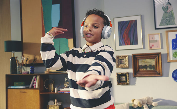 Product image not available for JBL Junior 470NC þráðlaus barnaheyrnartól - Hvít