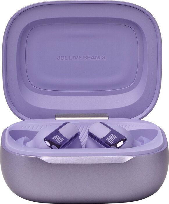 JBL Live Beam 3 þráðlaus heyrnartól - Fjólublá