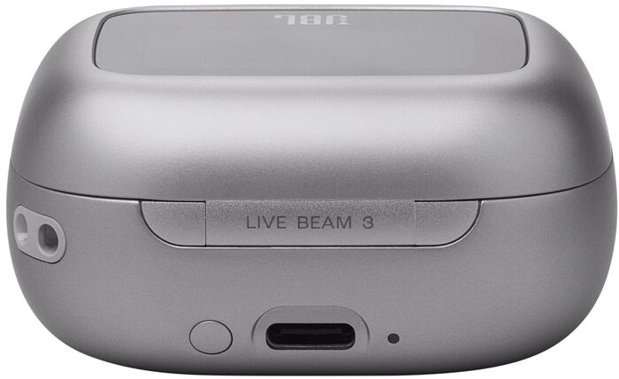JBL Live Beam 3 þráðlaus heyrnartól - Silfur