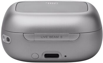 JBL Live Beam 3 þráðlaus heyrnartól - Silfur
