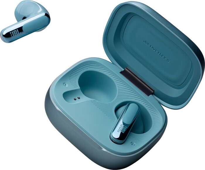 JBL Live Flex 3 þráðlaus heyrnartól - Blá