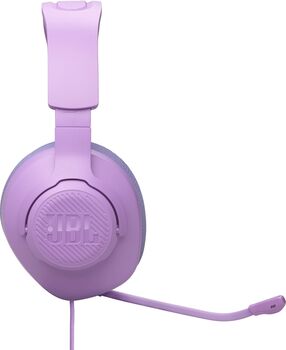 JBL Quantum 100M2 leikjaheyrnartól - Bleik