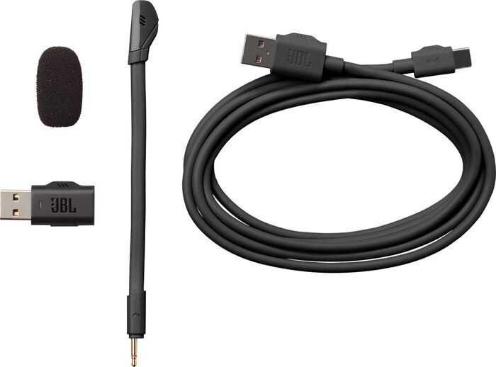 JBL Quantum 360 þráðlaus leikjaheyrnartól - Svört