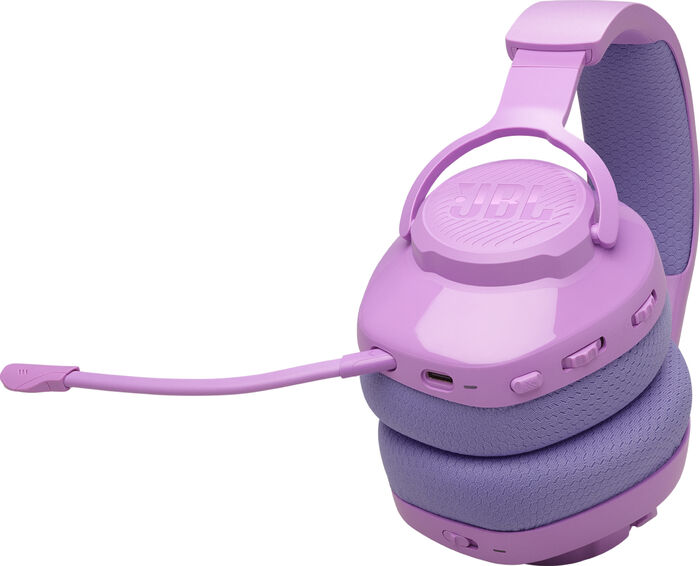 JBL Quantum 360 þráðlaus leikjaheyrnartól - Bleik