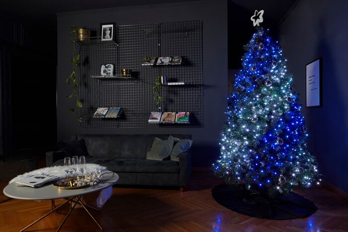 Twinkly RGB snjalljólasería - 250 ljós, 20 metra
