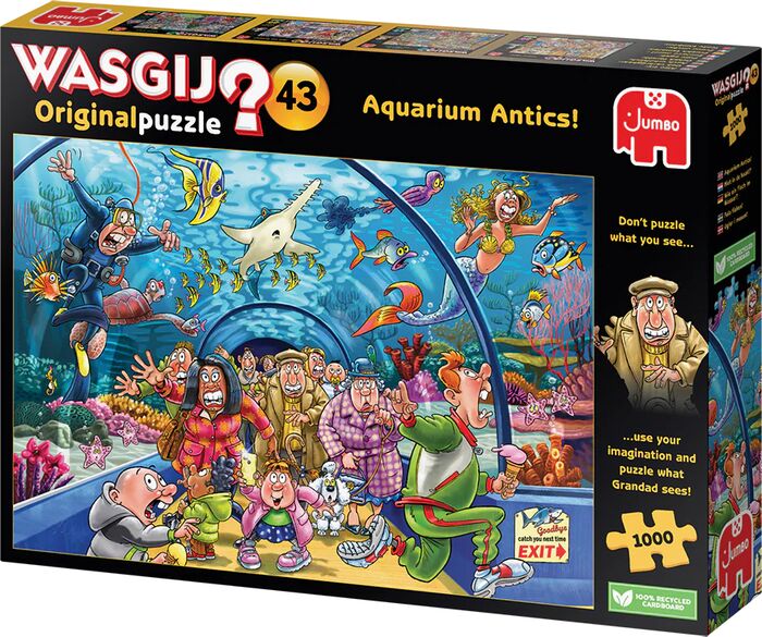 Wasgij O43 Aquarium Antics! púsl