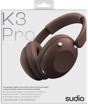 Sudio K3 Pro heyrnatól - Kaffibrún