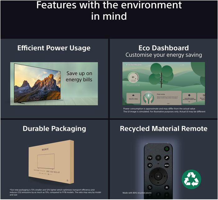 Sony 55" Bravia 3 sjónvarp (2025)