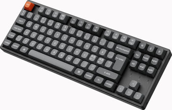 Keychron K8 Max þráðlaust lyklaborð rauðir rofar - Svart
