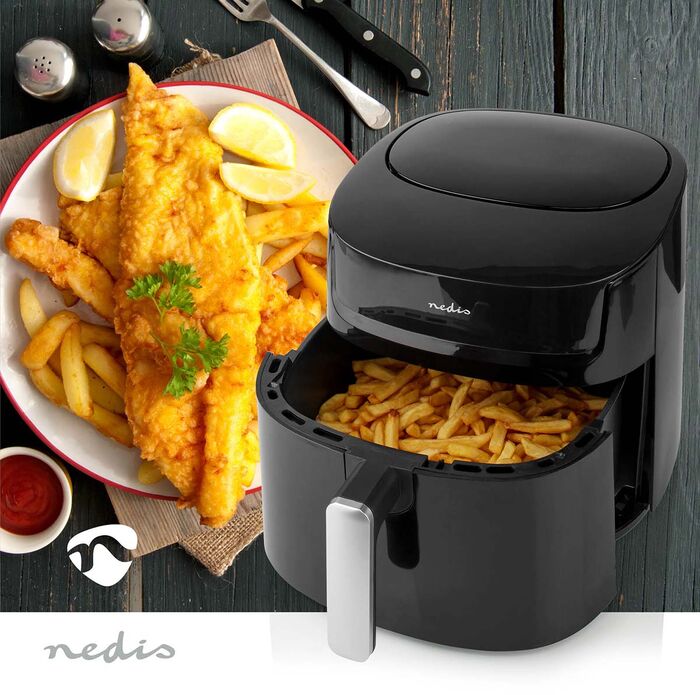 Nedis loftsteikingarpottur - 7,2 lítra Air Fryer