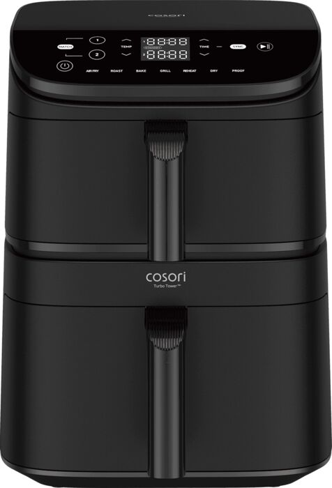Product image not available for Cosori Turbo Tower loftsteikingarpottur - Svartur