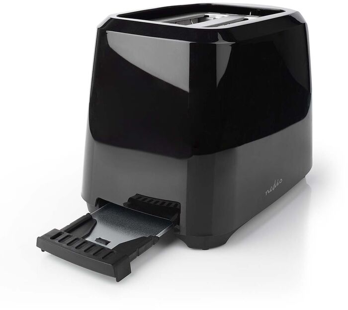 Nedis brauðrist - Svört 