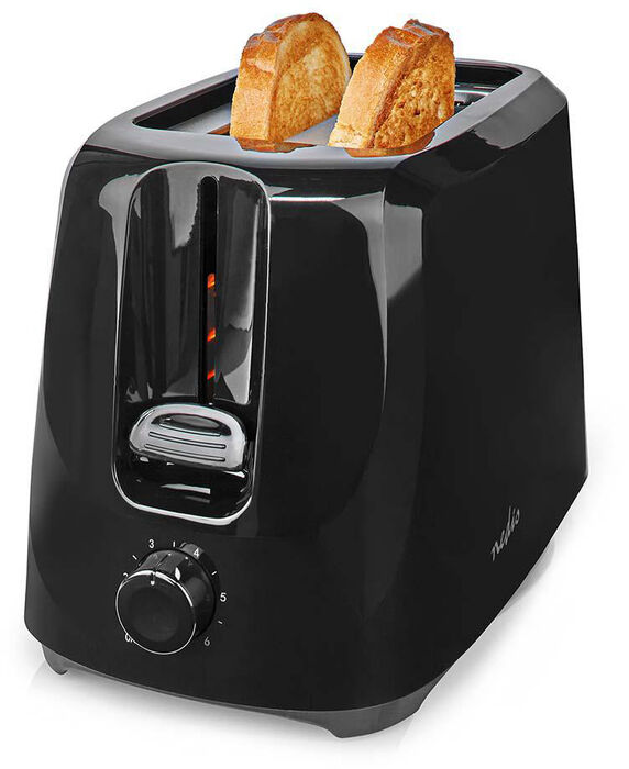 Nedis brauðrist - Svört 