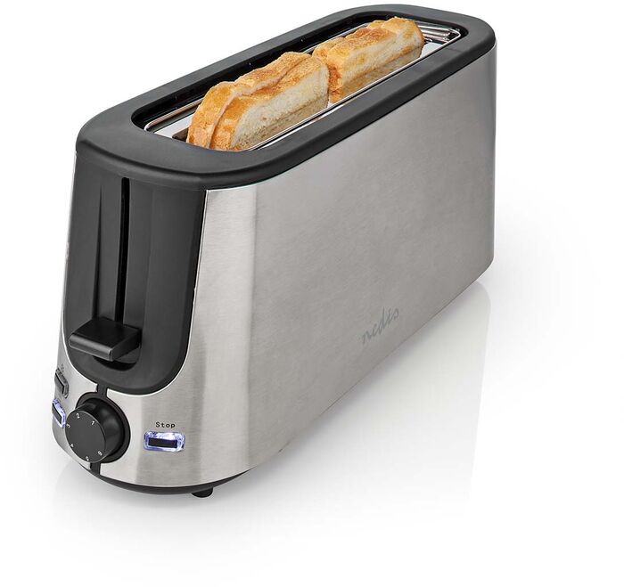 Nedis brauðrist - Stál