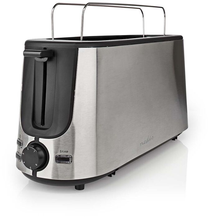 Nedis brauðrist - Stál