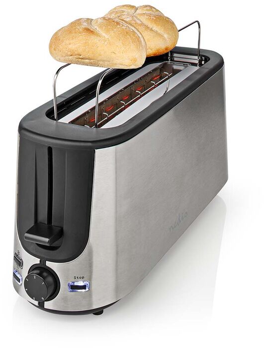 Nedis brauðrist - Stál