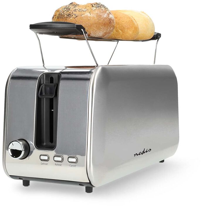 Nedis brauðrist - Stál