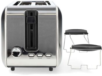 Nedis brauðrist - Stál