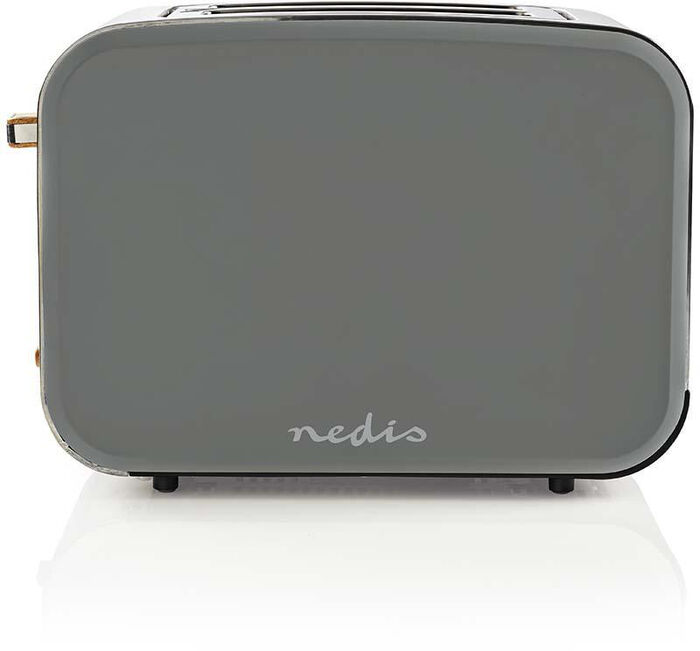 Nedis brauðrist - Grá