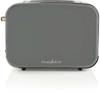 Nedis brauðrist - Grá