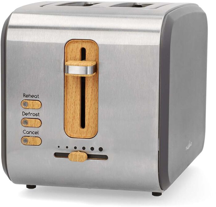 Nedis brauðrist - Grá