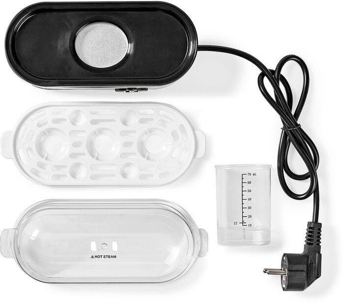 Nedis eggjasuðu tæki fyrir 3 egg 