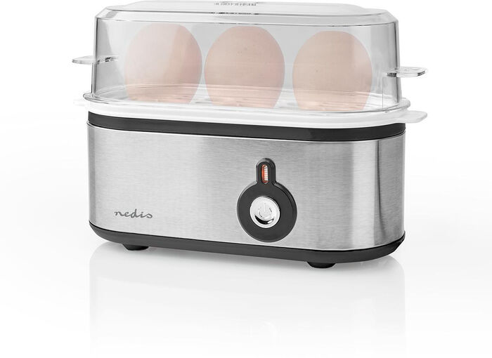 Nedis eggjasuðu tæki fyrir 3 egg 