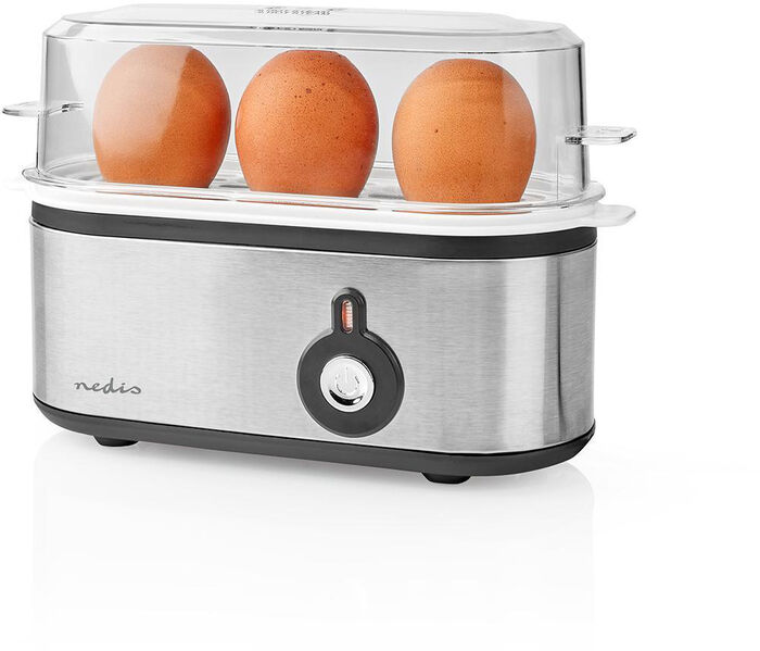 Nedis eggjasuðu tæki fyrir 3 egg 