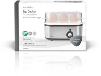 Nedis eggjasuðu tæki fyrir 3 egg 