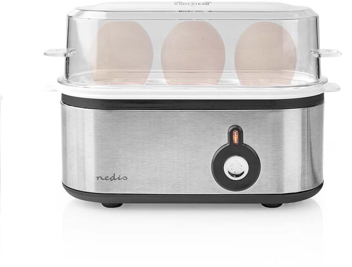 Nedis eggjasuðu tæki fyrir 3 egg 