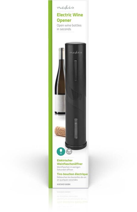 Nedis rafmagns vínflöskuopnari