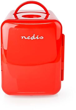 Nedis 4L kæliskápur - Rauður