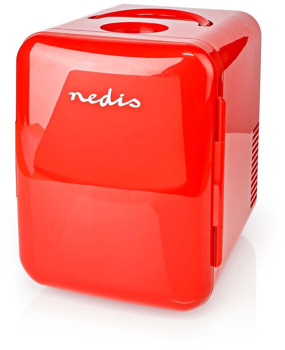 Nedis 4L kæliskápur - Rauður