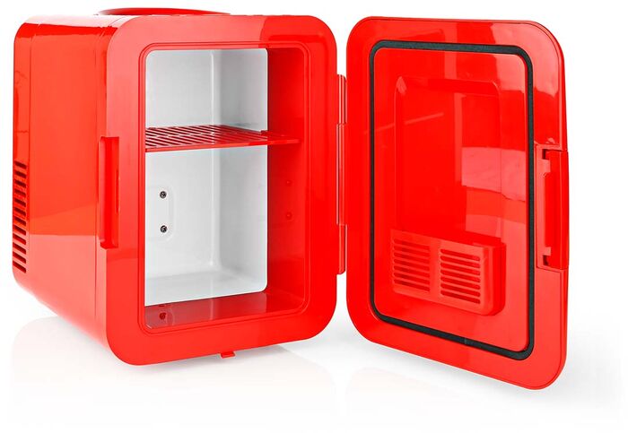 Nedis 4L kæliskápur - Rauður